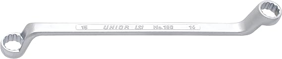 Unior Double Ring Spanner, deep Offset; 27 x 32, 1 Piece, 180/1